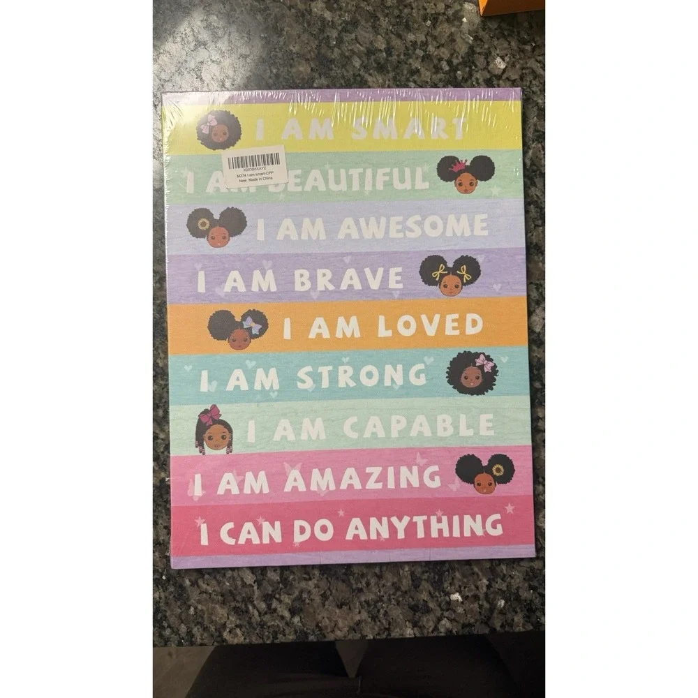 JANLAN Affirmation Wall Decor For Kids Bedroom Nursery Classroom 12